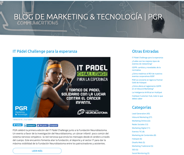 PGR Marketing-tecnología