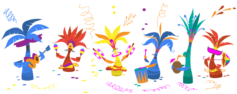 carnival doodle