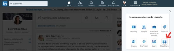 entrar slideshare